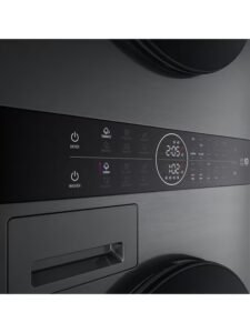 LG WT1210BBTN1 WashTower 12kg/10kg 1400rpm Washer Dryer, Platinum Black - Image 5