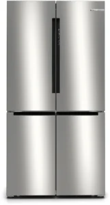 Bosch KFN96APEAG French Door Fridge Freezer, 605L, Total No Frost, Silver