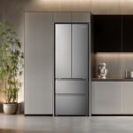 Fridgemaster MF70450ES French Door Fridge Freezer, 485L, Total No Frost, Silver - Image 5