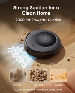 eufy Omni C20 Robot Vacuum & Mop with All-in-One Station, Black (T2280) - Image 6