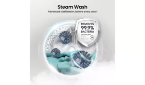 Hisense WD3S1043BB3 Washer Dryer, 10.5kg Wash, 6kg Dry, Black - Image 4