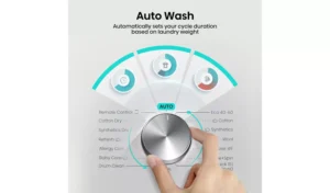 Hisense WD3S1043BB3 Washer Dryer, 10.5kg Wash, 6kg Dry, Black - Image 6