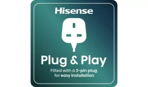 Hisense WD3S1043BB3 Washer Dryer, 10.5kg Wash, 6kg Dry, Black - Image 9